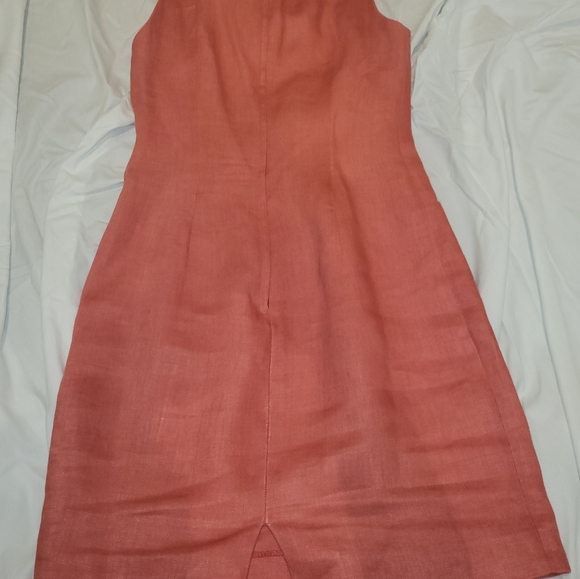 Matching Sunny Choi linen dress and suit jacket - Picture 7 of 16